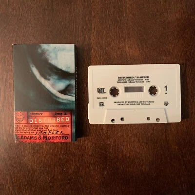 NEW Vintage 2000 Y2K Disturbed Stupify Promo Sampler Cassette Giant PRO-C-100036 - Image 1 of 4