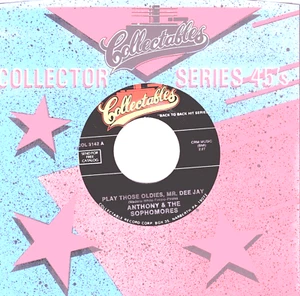 THE SECRETS: BOY NEXT DOOR / ANTHONY & SOPHOMORES: PLAY THOSE OLDIES, 45 4547 - Picture 1 of 3