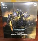 JOYTOY Warhammer 40k Ultramarines Invictor Tactical Warsuit w/ Pilot 1/18 Figure