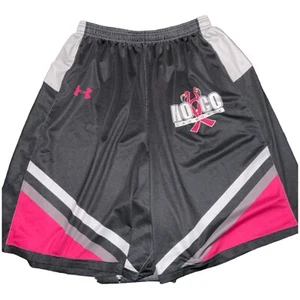 Pantaloncini sportivi Under Armour Hoco lacrosse taglia MD logo fenicottero - Foto 1 di 8