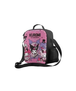 Kuromi Lunch Box Kids Sanrio Kawaii New School Container Bag - Picture 1 of 6