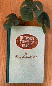 POISONOUS PLANTS OF HAWAII Harry Arnold 1944 1st Edition FREE USA POSTAGE - Picture 1 of 8