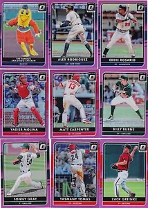 2016 Donruss Optic Holo Pink Prizm Refractor Zack Greinke #124 Diamondbacks - Bild 1 von 1