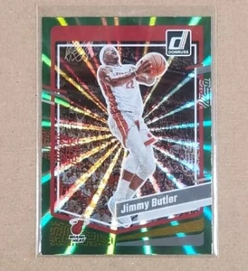 2023-24 Donruss Basketball Jimmy Butler Holo Green Laser Parallel Miami Heat #64 - Picture 1 of 2