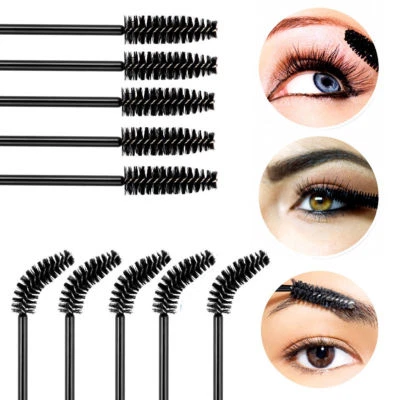 GLAMZA Einweg Wimpernpinsel Mascara Wimpernverlängerung Stäbe Make Up Applikator Spoolie