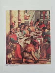 Clipping Ritaglio Illustrazione VERONESE Le Nozze di Cana - Particolare - Imagen 1 de 1