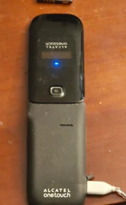 Alcatel One Touch (A392A) Flip Phone - No battery, for Parts/Repair, UNTESTED - Photo 1 sur 7