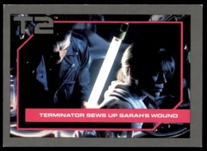 Impel Terminator 2 #48 1991 Terminator cose la herida de Sarah - Imagen 1 de 2