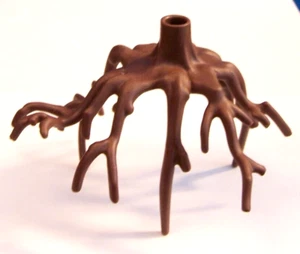 Playmobil Tree Stump Trunk Cascading ROOTS Dark Brown Landscaping Woods Forest - Picture 1 of 5