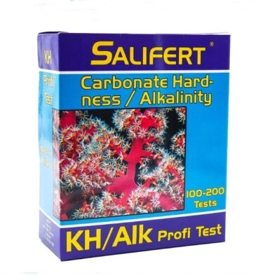 Salifert KH/Alkalinity Test Kit Aquarium Carbonate Hardness & Alkalinity Kh/Alk - Image 1 of 4