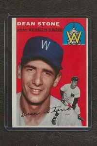 1954 Topps Baseball #114 Dean Stone, Washington Senators, EX-MT! - Picture 1 of 2
