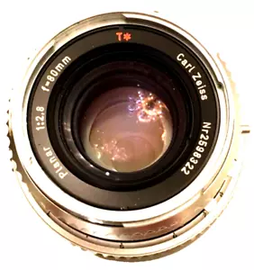 RARE HASSELBLAD ZEISS 80MM F/2.8 CHROME PLANAR T* C LENS FOR 500C/M CAMERA - Picture 1 of 6