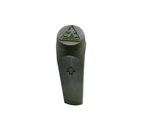 10mm Pedestrian Crossing Road Sign Metal Stamp Design Jewellery Metalwork M9313 - Picture 1 of 3