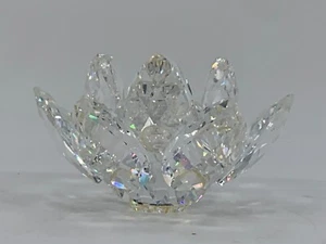 Swarovski Crystal Water Lily MEDIUM Candle Holder - Picture 1 of 11