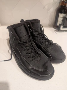 Air Jordan Retro 12 XII "Triple Negro" Hombre Talla 10 - Imagen 1 de 8