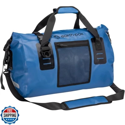 Earth Pak Waterproof Duffel Bag - Heavy Duty Motorcycle Dry Bag w - Image 1 of 4