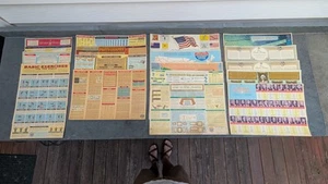 Lote De 17 Carteles Vintage 1958-66 Chevrolet Super Service Chart Historia/Hogar +++ - Imagen 1 de 19