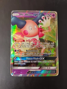 Pokemon Karte Mr. Mime Gx 67/181 Full Art Ita Teamspiel Deutsch - Bild 1 von 2
