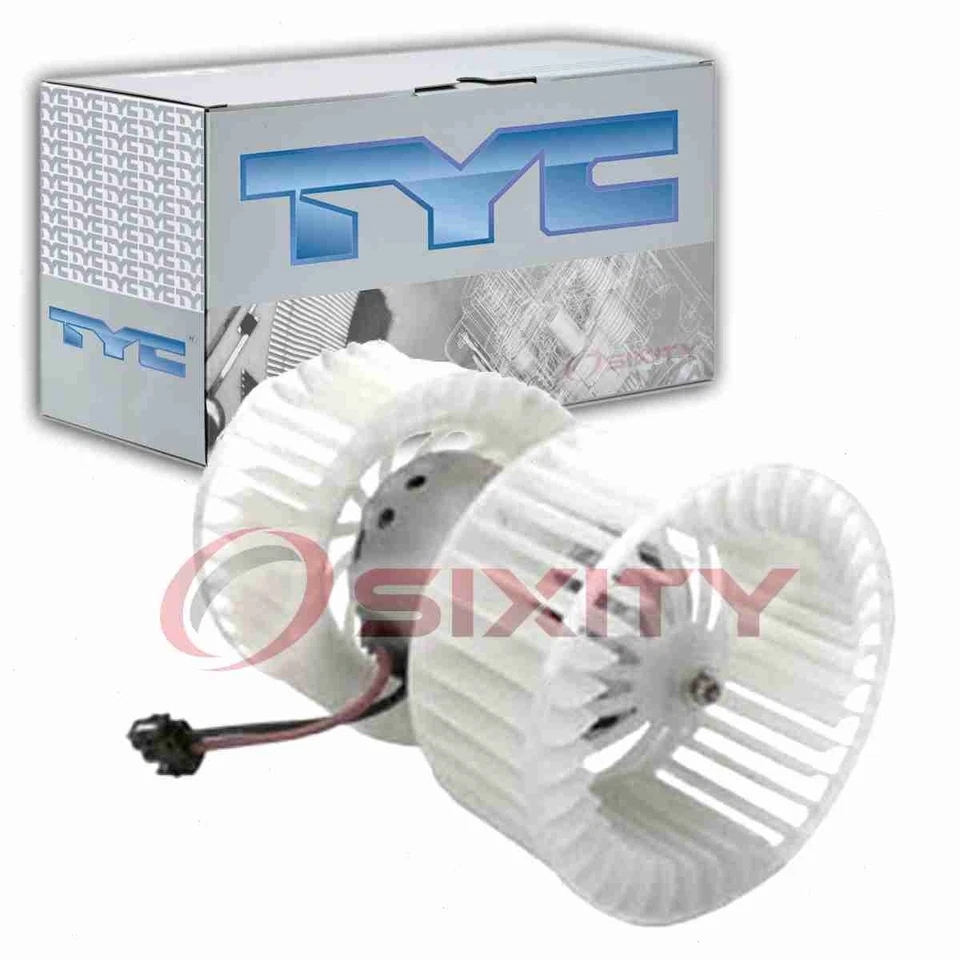 Motor de ventilador dianteiro HVAC TYC para 2001-2005 BMW 330xi aquecimento ar condicionado qb - Imagem 1 de 4