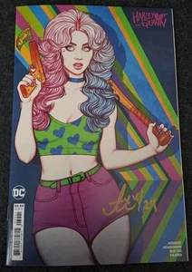 HARLEY QUINN #39 FRISON VARIANT SIGNED BY SERIES WRITER TINI HOWARD WITH COA NM - Picture 1 of 4