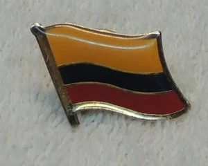 Vintage Columbia Flagge Anstecknadel Hut siehe Fotos - Bild 1 von 2