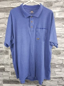 Ariat Rebar Poloshirt Herren 2XL XXL Blau Kurzarm Freizeit Workwear - Bild 1 von 11