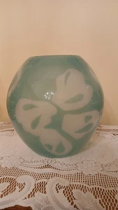 Ikea Knubbig Lamp, 1990’s, Teal Blue  Swirls, Works Well, Excellent Condition - Picture 1 of 9