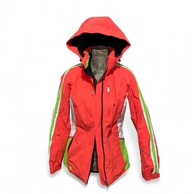 Y2K Descente Ski Snowboarding Jacket Heat Navi Tons of Features Wm US 6 Japan L - Image 1 of 4