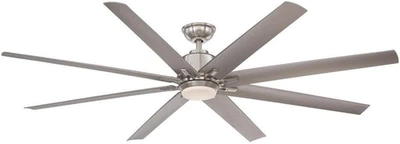 Kensgrove 72 In. Brushed Nickel LED Ceiling Fan - with Remote - Image 1 of 2