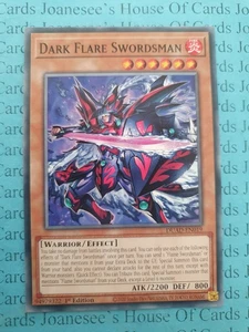 DUAD-EN019 Dark Flare Swordsman Yu-Gi-Oh Card 1st Edition New - Picture 1 of 3