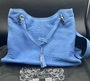 Vince Camuto purse style vc-riley-to regatta blue color leather - Picture 1 of 10