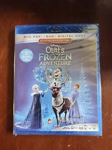 Olaf's Frozen Adventure Plus 6 Disney Tales Blu-Ray + DVD + Digital Code - Imagen 1 de 2