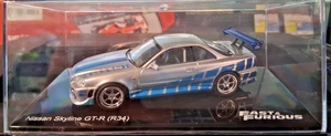Fast & Furious sc 1/43 - Nissan Skyline GT-R (R34) - Foto 1 di 6