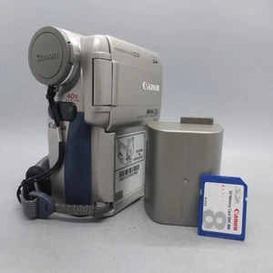 Canon MV4i Handheld MiniDV Camcorder Silver Tested - Picture 1 of 14