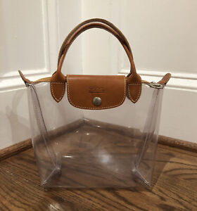 clear longchamp bag