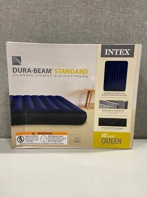 Intex 64778E Dura-Beam Standard Series Prestige Downy Airbed with Battery Pump - Image 1 of 4