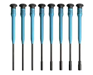 Moody Tools 58-0431 8pc Fixed ESD Safe Metric Nut Driver Set In Pouch - Picture 1 of 1