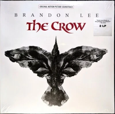 The Crow Movie Soundtrack 2 x LP  Vinyl Album NEW Record - Cure Nine Inch Nails - Image 1 of 4