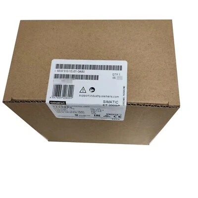 New Siemens 6ES7510-1DJ01-0AB0 CPU 1510SP-1 PN for ET 200SP 6ES7 510-1DJ01-0AB0 - Image 1 of 2