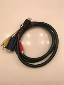 Cavo da TV HDMI a VGA/3 RCA 5 PIEDI (K1001) - Foto 1 di 3