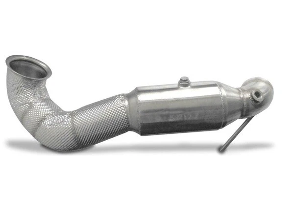 HJS Edelstahl Downpipe MERCEDES Gla45 AMG Typ 245 Euro 6