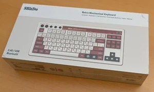 NEU OVP - 8BitDo Retro Mechanical Keyboard Fami Ed. - QWERTY - Dual Super Button - Bild 1 von 10