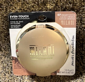 MILANI Even-Touch Powder Foundation 07 CREAMY COCOA ~ Neu in Verpackung - Bild 1 von 3
