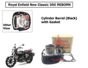 Royal Enfield "Cylinder Barrel with Gasket Fit for New Classic 350 REBORN" - Foto 1 di 11