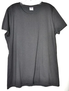 Camiseta para mujer Jerzees mezcla peso pesado gris carbón talla 2XL NUEVA SIN ETIQUETAS - Imagen 1 de 3