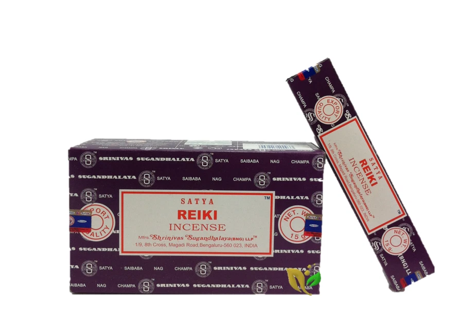 INCIENSO REIKI SANDALO SATYA CAJA DE 12 CAJITAS