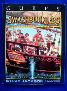 GURPS Swashbucklers - 3rd Edition - Steve Jackson Games - Good - Picture 1 of 3
