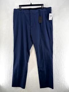 Bonobos Pants Mens 38X34 Herringbone Blue Slim Thursday Business Casual Golf - Picture 1 of 17