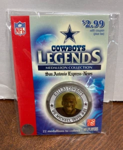 Cowboys Legends Medallion Collection Michael Irvin #88 Rare - Picture 1 of 2