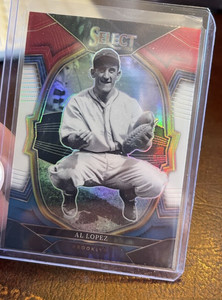 2023 Select #10 AL LOPEZ Concourse Tri-Color Prizm DODGERS